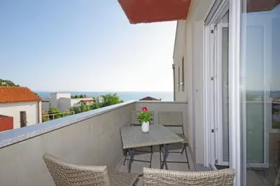 Balkon ili terasa u objektu Apartment Blue Eyes