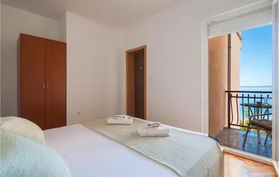 Krevet ili kreveti u jedinici u objektu Apartment Podstrana 3