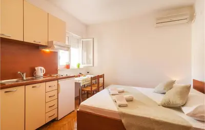 Krevet ili kreveti u jedinici u objektu Apartment Podstrana 5