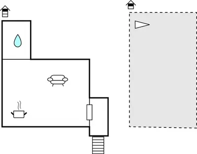 Tlocrt objekta Apartment Podstrana 5