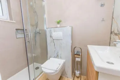 Kupaonica u objektu Apartments Tonko