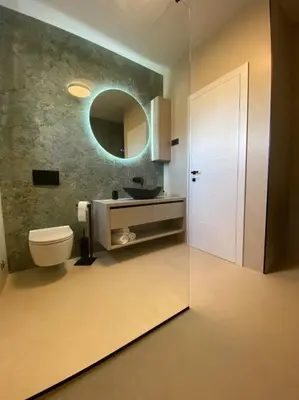 Kupaonica u objektu Luxury apartment with jacuzzi