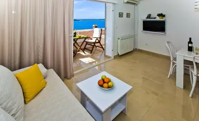 TV i/ili zabavni centar u objektu Apartments Tatjana Dominis