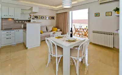 Kuhinja ili čajna kuhinja u objektu Apartments Tatjana Dominis