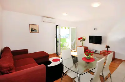 TV i/ili zabavni centar u objektu Apartments Beverly 1