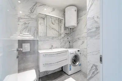 Kupaonica u objektu Apartman Simic