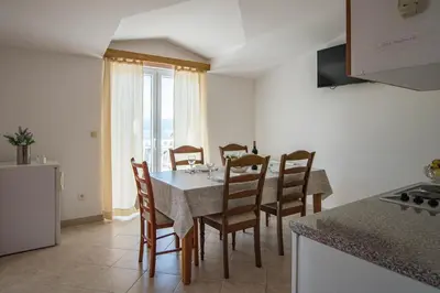 Tlocrt objekta Apartmani Saric