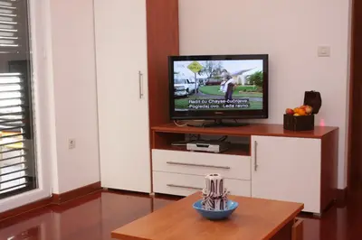 TV i/ili zabavni centar u objektu Apartments Sumic