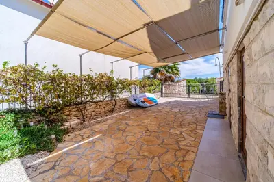 Balkon ili terasa u objektu Holiday Home Dalmatinka - 20m From the Beach