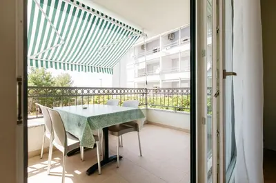 Balkon ili terasa u objektu Apartment Zelenika