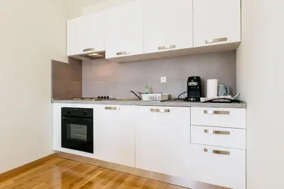 Kuhinja ili čajna kuhinja u objektu Apartment Zelenika