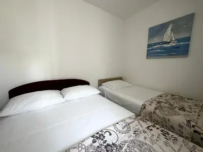 Krevet ili kreveti u jedinici u objektu Apartments Villa Anna Sonia