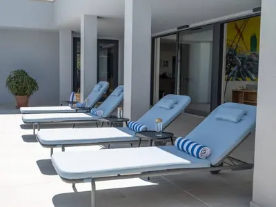 Tlocrt objekta Luxury Villa Bracchia Magic Retreat I with large heated pool & spa on Brač