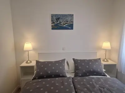 Krevet ili kreveti u jedinici u objektu Sea view Jagoda apartment 1