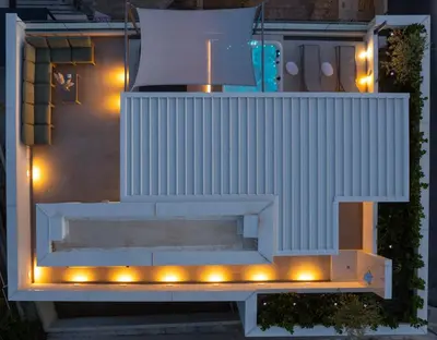 Tlocrt objekta Penthouse La Vie with seaview and jacuzzi