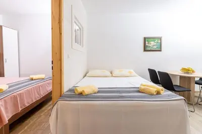 Krevet ili kreveti u jedinici u objektu Apartments Serzane