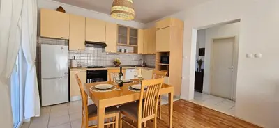 Kuhinja ili čajna kuhinja u objektu Apartment Buncuga