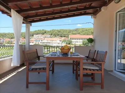 Balkon ili terasa u objektu Apartment Buncuga