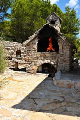 Tlocrt objekta Poseidon Holiday House on Island of Brac