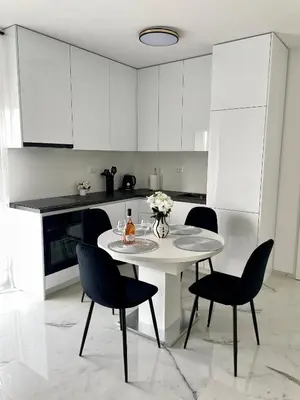 Kuhinja ili čajna kuhinja u objektu Apartment Emanuel