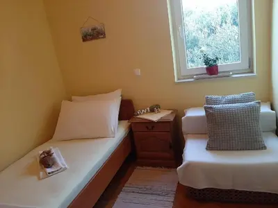 Krevet ili kreveti u jedinici u objektu Apartments by the sea Duce, Omis - 21876