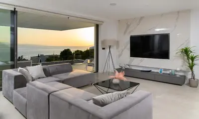 TV i/ili zabavni centar u objektu Modern luxury villa Dreams of Dalmatia 1