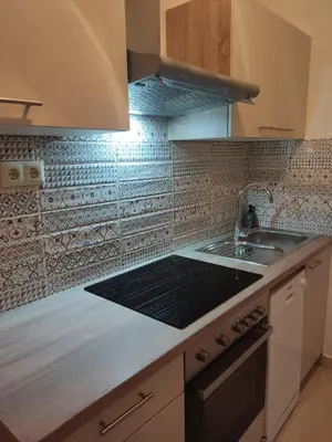 Kuhinja ili čajna kuhinja u objektu Apartments Mimi Omis