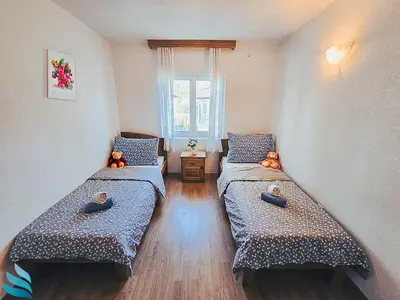 Krevet ili kreveti u jedinici u objektu Hvar spa & apartments