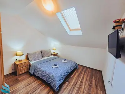 Krevet ili kreveti u jedinici u objektu Hvar spa & apartments