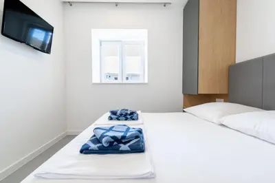 Krevet ili kreveti u jedinici u objektu Stone house