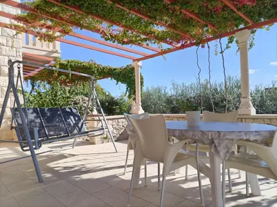 Balkon ili terasa u objektu Apartments Podbarje
