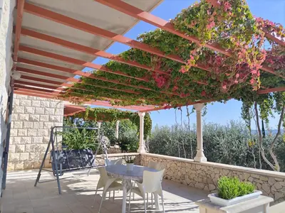 Balkon ili terasa u objektu Apartments Podbarje