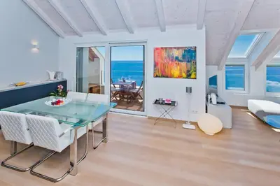 Krevet ili kreveti u jedinici u objektu Villa Madeleine Hvar