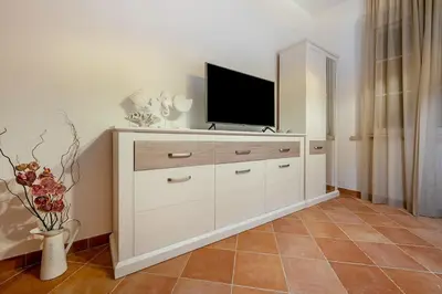 TV i/ili zabavni centar u objektu Villa Joy - 40 m2 heated pool, 35 000 m2 of land