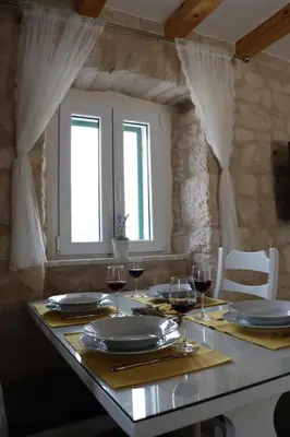 Tlocrt objekta Luxury stone apartment Matijević