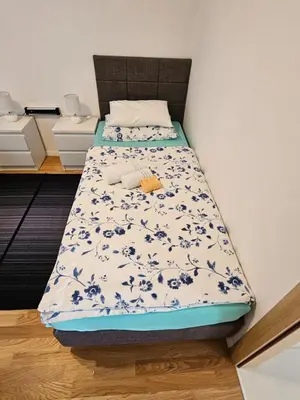 Krevet ili kreveti u jedinici u objektu Split/Podstrana Apartment ADRIA