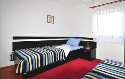 Krevet ili kreveti u jedinici u objektu Holiday Home Lokva Rogoznica Ya-1961