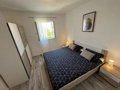 Krevet ili kreveti u jedinici u objektu Holiday Home Kristin
