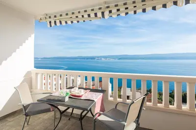 Balkon ili terasa u objektu Seaview Apartment Gogi
