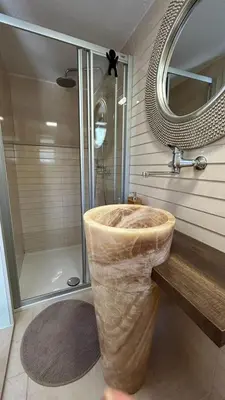 Kupaonica u objektu Villa Blue Bay with private pool