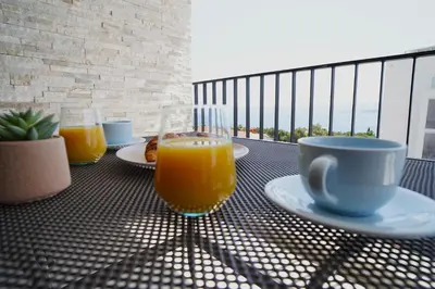 Balkon ili terasa u objektu Solis Apartments Bol 1