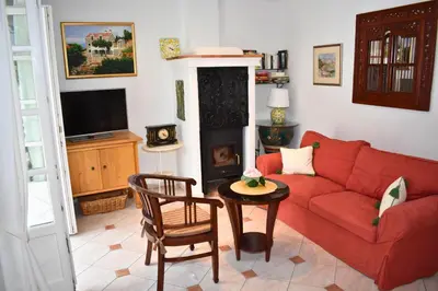 TV i/ili zabavni centar u objektu Villa Columba - 4 Star Deluxe Apartments