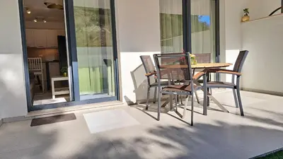 Tlocrt objekta Split Terrace & Free Parking Apartment