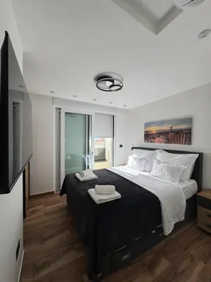 Krevet ili kreveti u jedinici u objektu Villa Mariva Makarska - Apartment 25