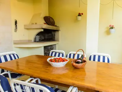Kuhinja ili čajna kuhinja u objektu Holiday Home Silvija by Interhome