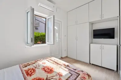 TV i/ili zabavni centar u objektu Seaside Ante Apartments