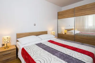 Krevet ili kreveti u jedinici u objektu Apartments Vista Bol