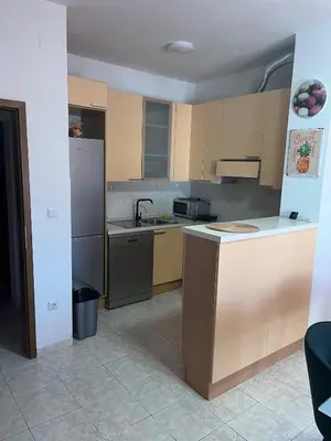 Kuhinja ili čajna kuhinja u objektu Apartments Lea