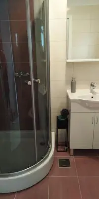 Kupaonica u objektu Apartman Joskić nedaleko plaže