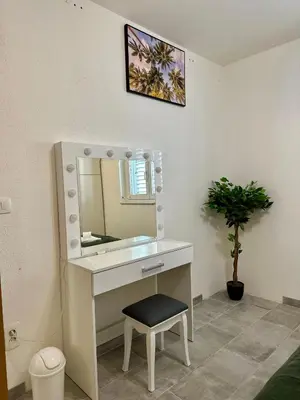 Tlocrt objekta Apartament Sunny Mimice z widokiem na morze